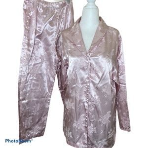 Erika Taylor Intimates Pajama Set Pink Medium